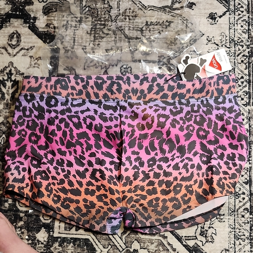 Leopard Print Swim Shorts